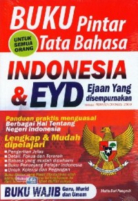 Image of Buku Pintar Tata Bahasa Indonesia & EYD