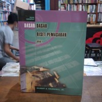 Image of Dasar-dasar Riset Pemasaran Jilid 1 Edisi Keempat