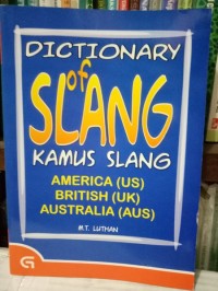 Image of Dictionary of slang : Kamus Slang