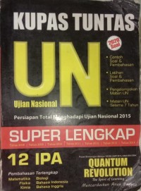 Image of Kupas Tuntas UN 12 IPA