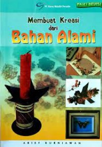 Image of Membuat kreasi dari bahan alami