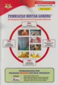 Image of Pembuatan minyak goreng