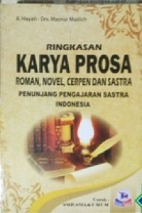 Image of Ringkasan Karya Prosa