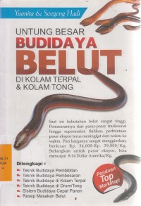 Image of untung besar budidaya belut di kolam terpal & kolam tong